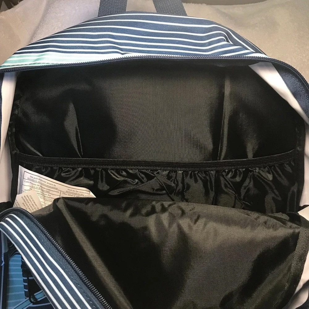 New Hang Ten Blue and Green Back Pack